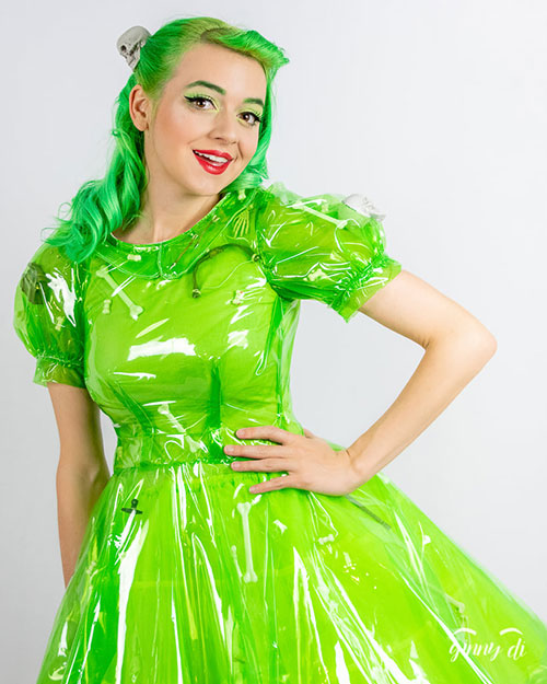 Gelatinous Cube from Dungeons & Dragons Inspired Dress