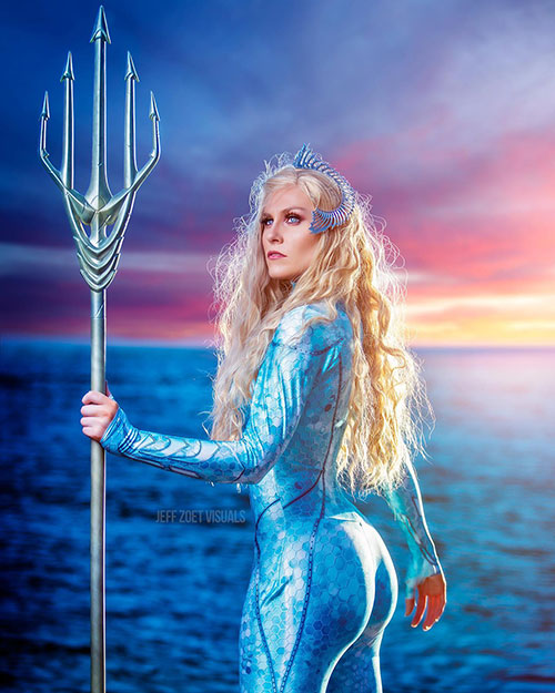 Queen Atlanna from Aquaman Cosplay