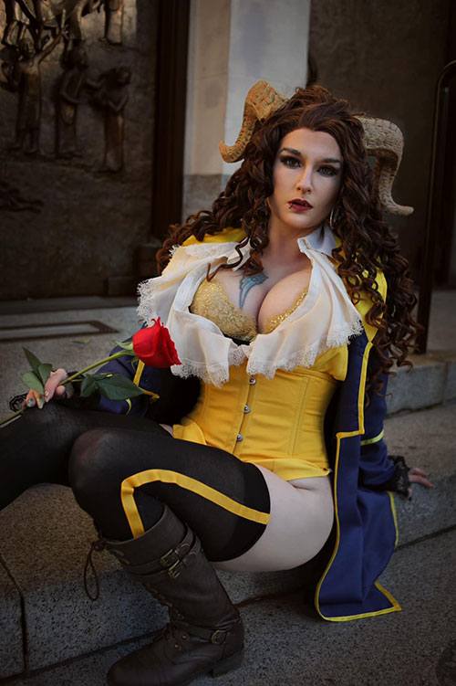 Beast from Beauty and the Beast Cosplay