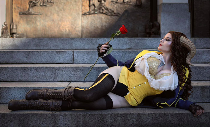 Beast from Beauty and the Beast Cosplay