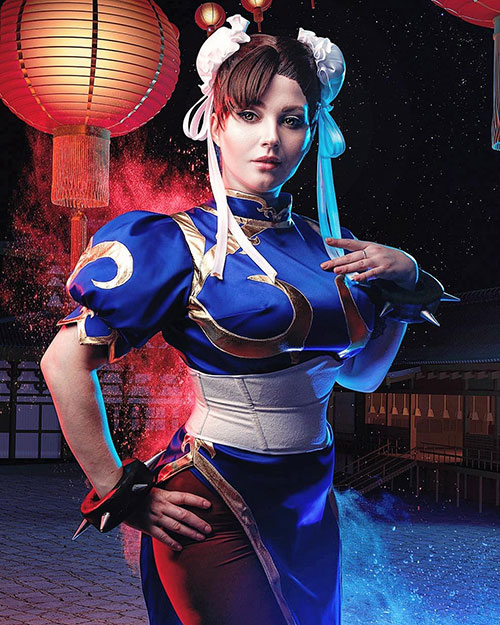 Chun-Li from Street Fighter Cosplay
