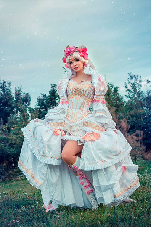 Rococo Princess Serenity from Sailor Moon Cosplay