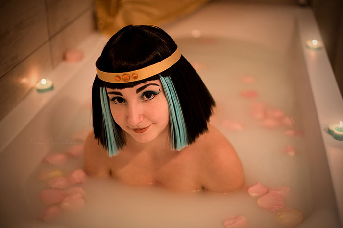 Queen Cleopatra from Asterix and Cleopatra Cosplay
