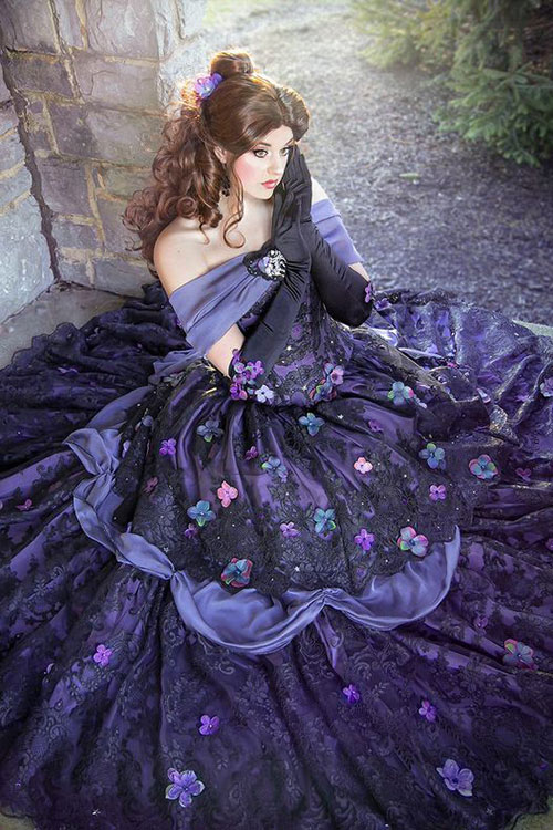 Gothic Belle from Beauty and the Beast Cosplay