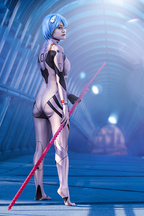 Rei from Evangelion Cosplay