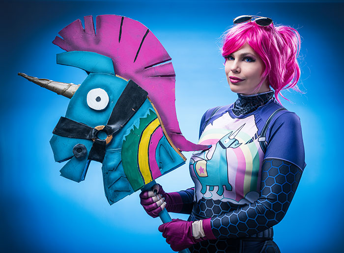 Brite Bomber from Fortnite Cosplay