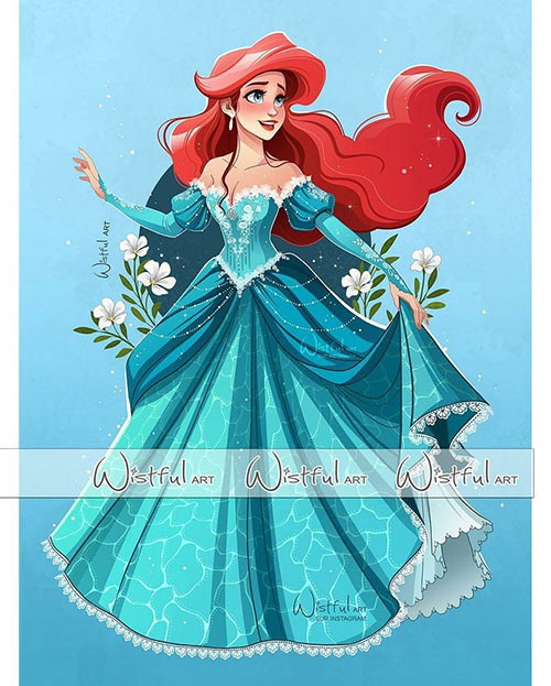Ariel from The Little Mermaid Cosplay