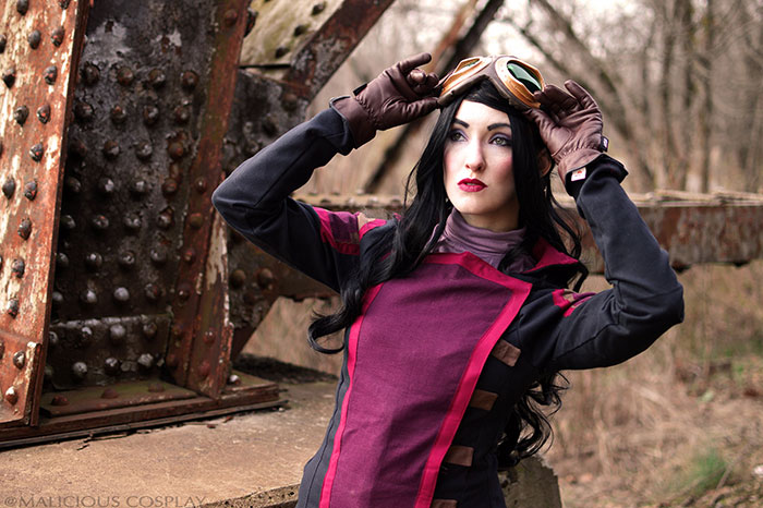 Asami Sato from The Legend of Korra Cosplay