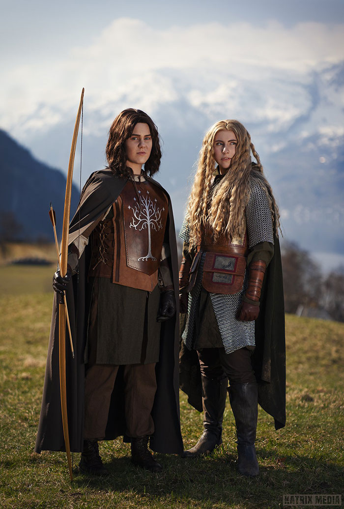 Eowyn and Faramir from The Lord of the Rings Cosplay