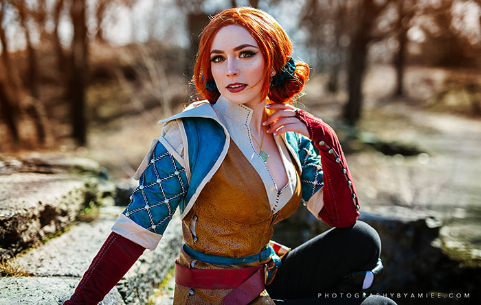 Triss Merigold from The Witcher 3: Wild Hunt Cosplay