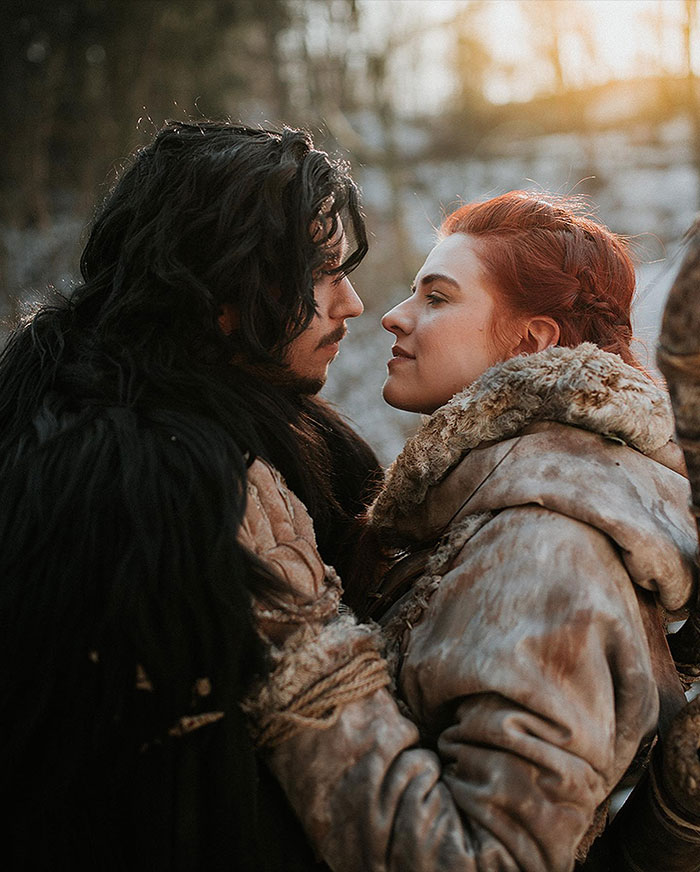 Ygritte and Jon Snow from Game of Thrones Cosplay