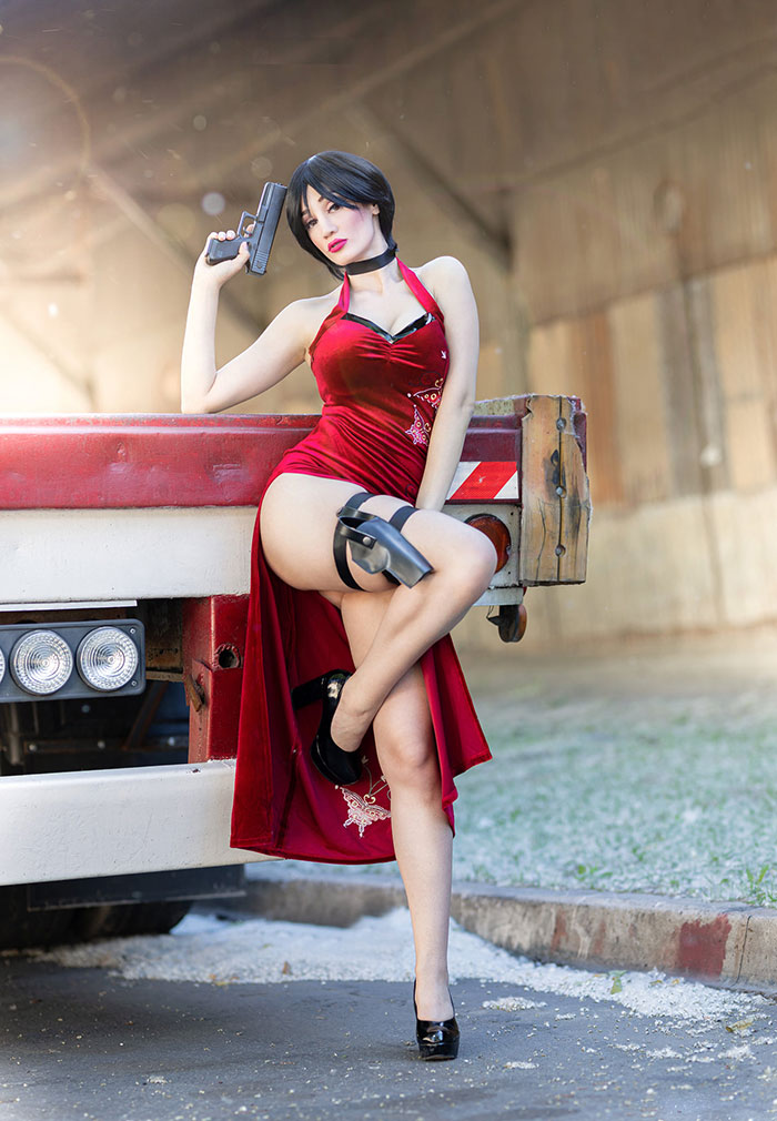 Ada Wong from Resident Evil Cosplay