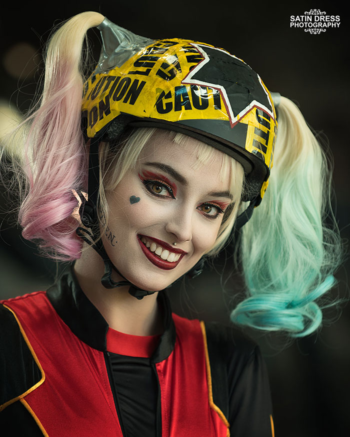 Roller Derby Harley Quinn from Birds of Prey Cosplay
