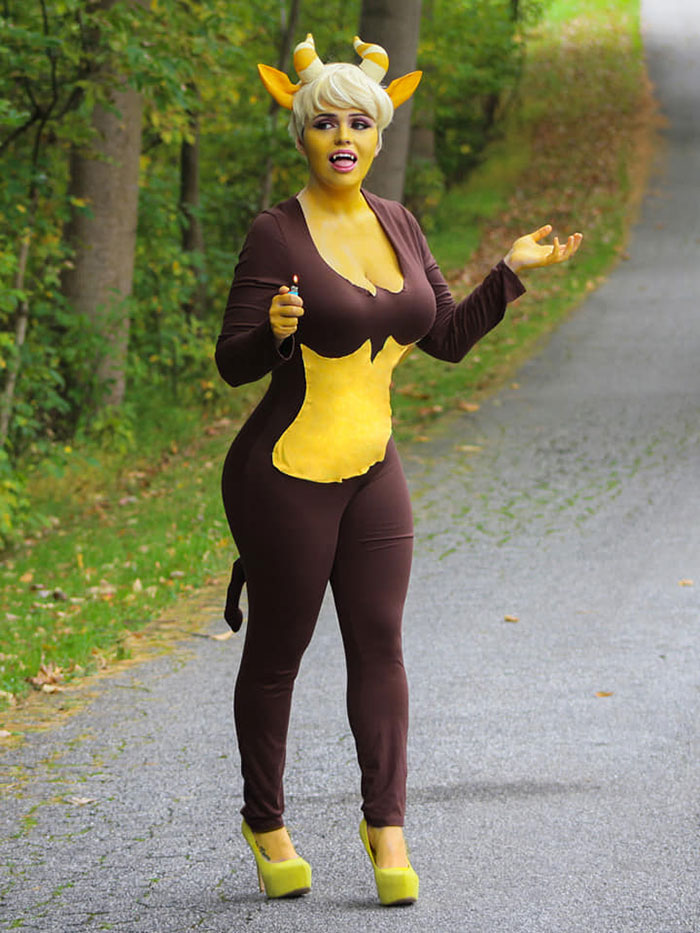 Mona the Hormone Monstress from Big Mouth Cosplay