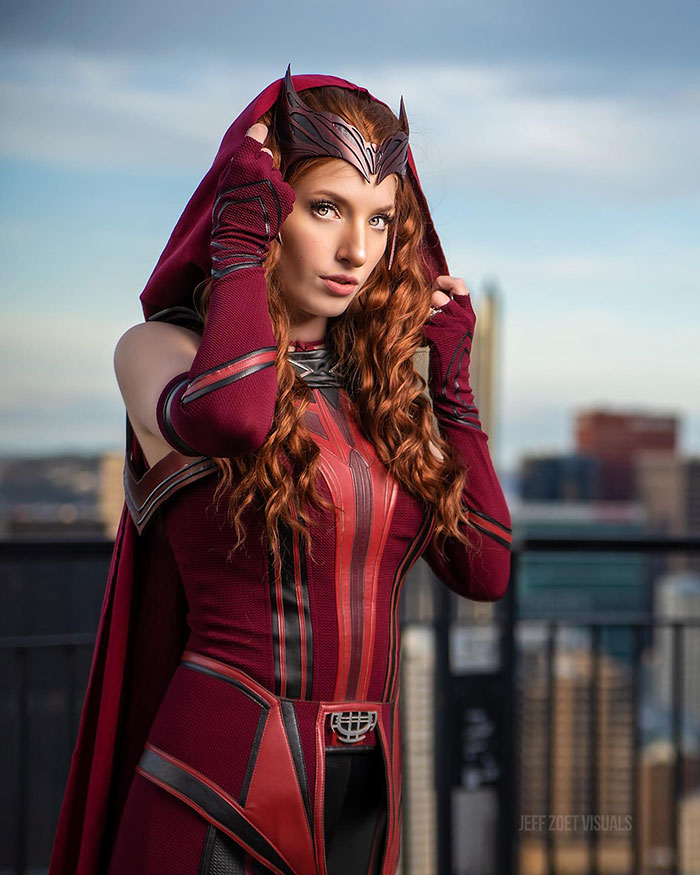Scarlet Witch from WandaVision Cosplay