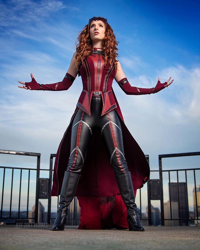Scarlet Witch from WandaVision Cosplay