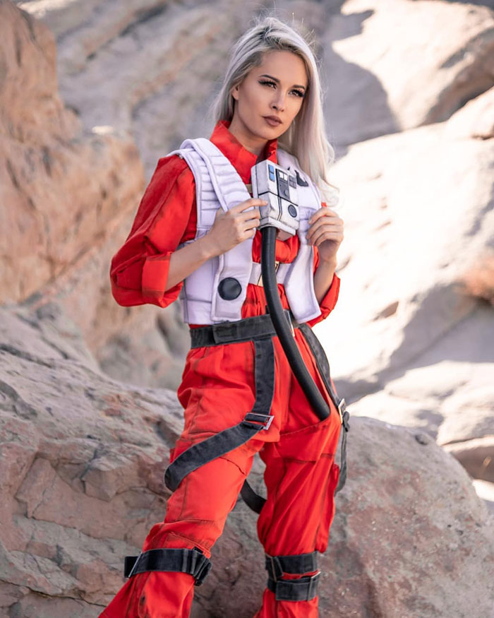 X-Wing Pilot from Star Wars Cosplay