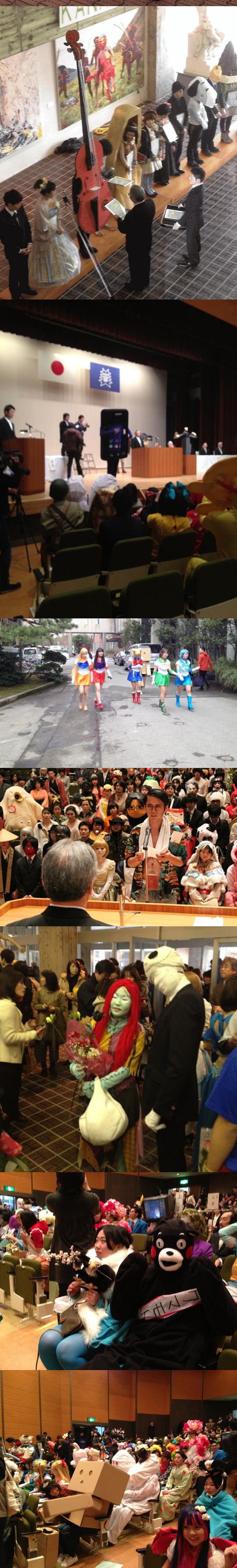 A College in Japan Lets Students Wear Cosplay to Their Graduation