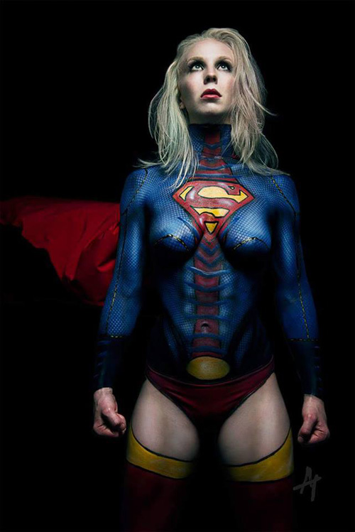 Superhero Body Paints