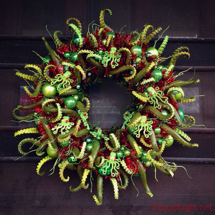 Cthulhu 
Christmas Wreath