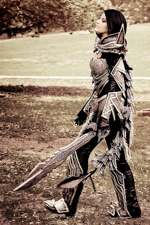 Daedric Armor from Skyrim Cosplay