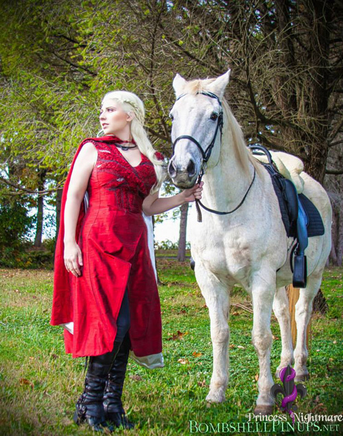 Red Daenerys Game of Thrones Cosplay