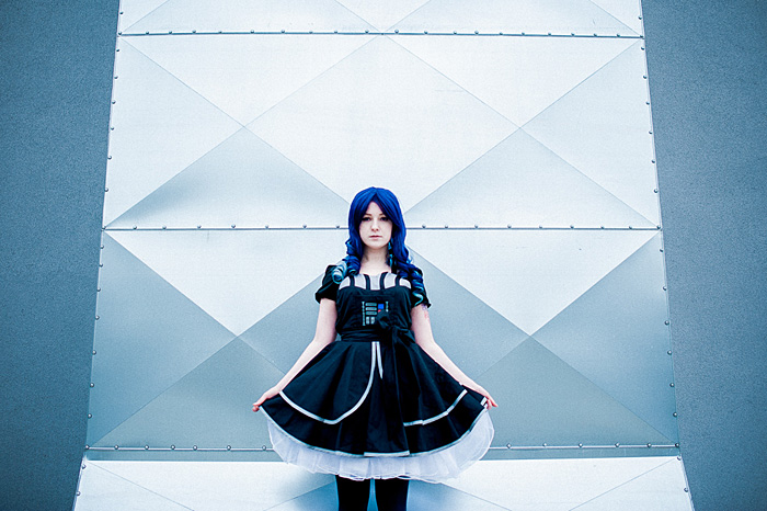Darth Vader Lolita Dress Photoshoot