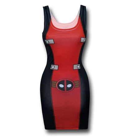 Deadpool Stretch Fit Tank Dress