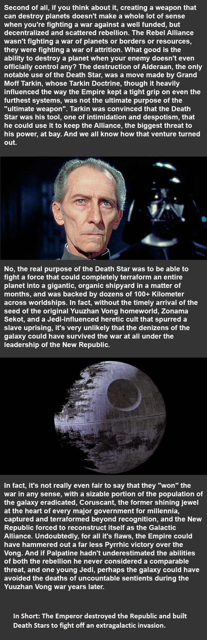 Star Wars Death Star Fan Theory