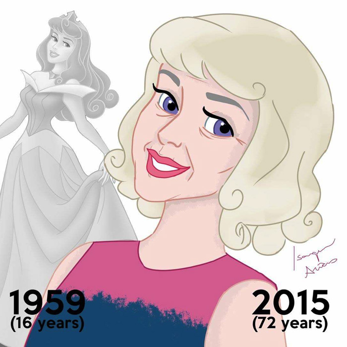 What Disney Princesses Would Look Like Today if They Aged