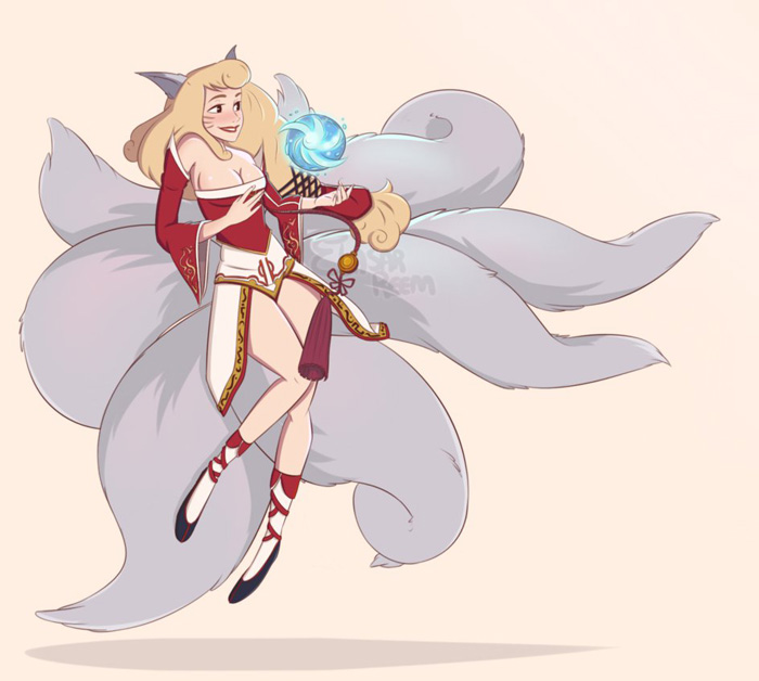 Disney Girls as League of Legends Characters