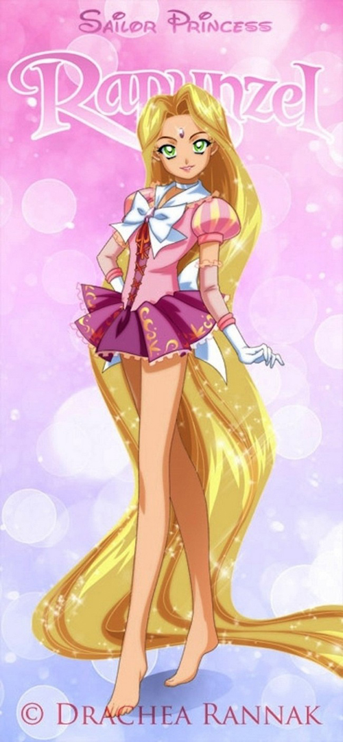 Disney Sailor Moon Fan Art