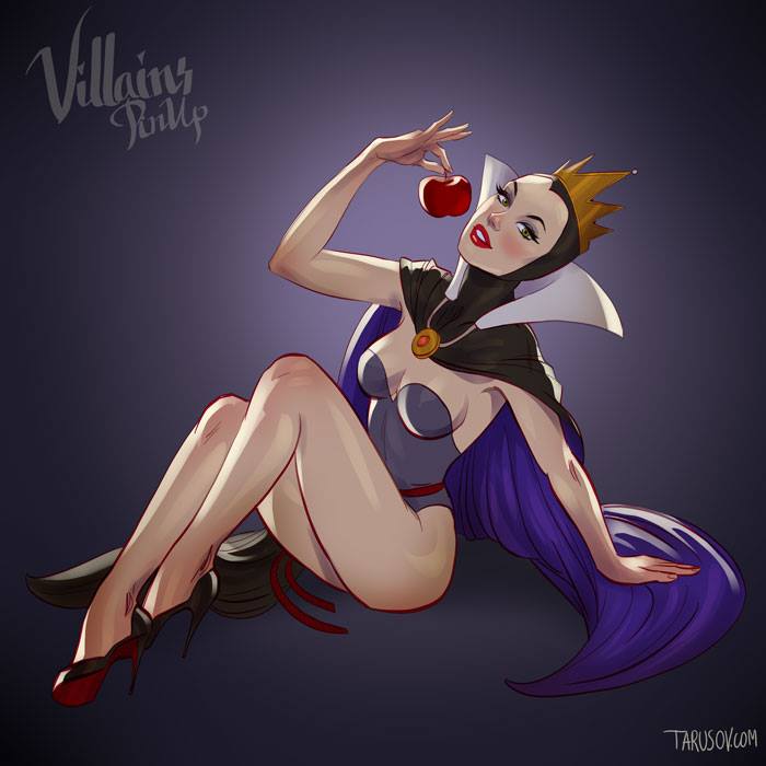 Sexy Disney Villain Pinups