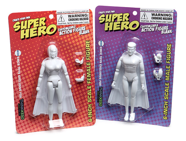 DIY Action Figure Kits - Customize your own hero!