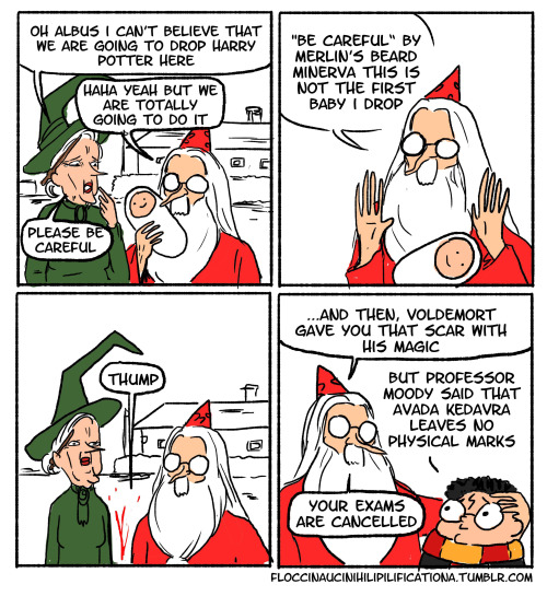 Hilarious Harry Potter Dumbledore Comics