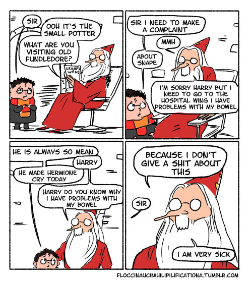 Hilarious Harry Potter Dumbledore Comics