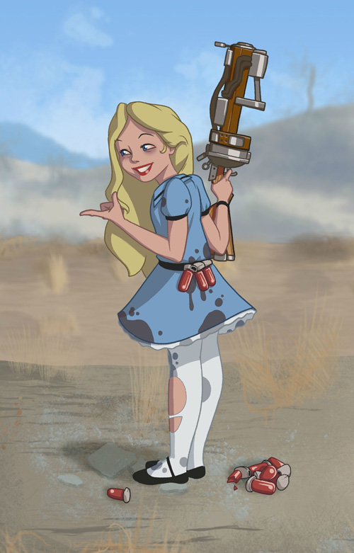 Fallout Disney Princesses