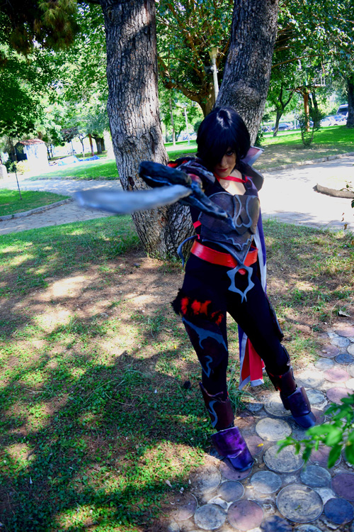 Nightraven Fiora from League of Legends Cosplay