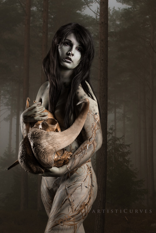 Lady of the Forest from Dragon Age: Origins Body Paint
