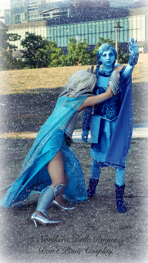 Warrior Elsa & Anna from Frozen Cosplay