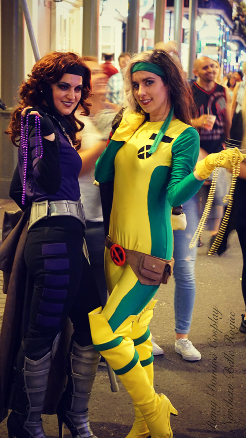 Rogue & Gambit in New Orleans Cosplay