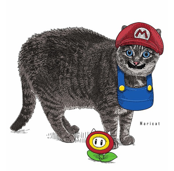Geek Pop Culture Icons as Cats