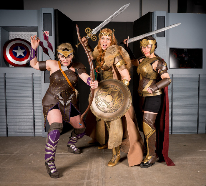Amazons from Wonder Woman Cosplay