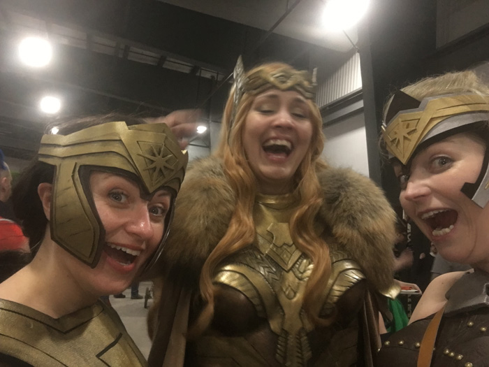 Amazons from Wonder Woman Cosplay