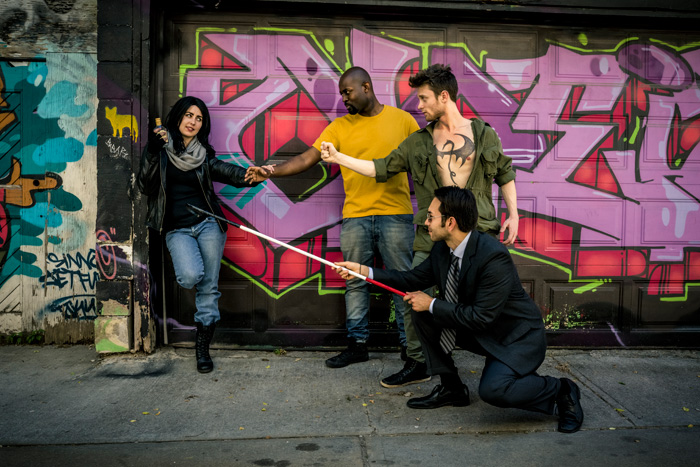 The Defenders Group Cosplay