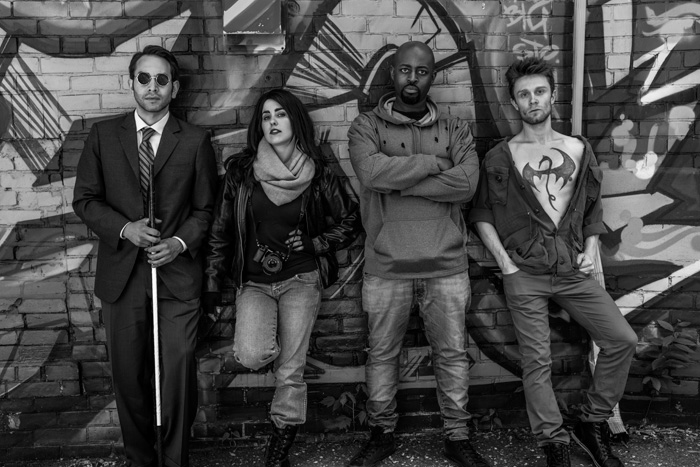 The Defenders Group Cosplay
