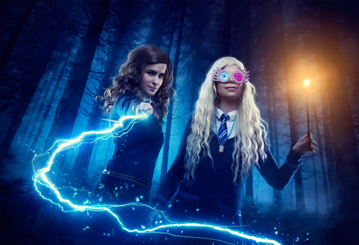 Hermione & Luna Lovegood Cosplay