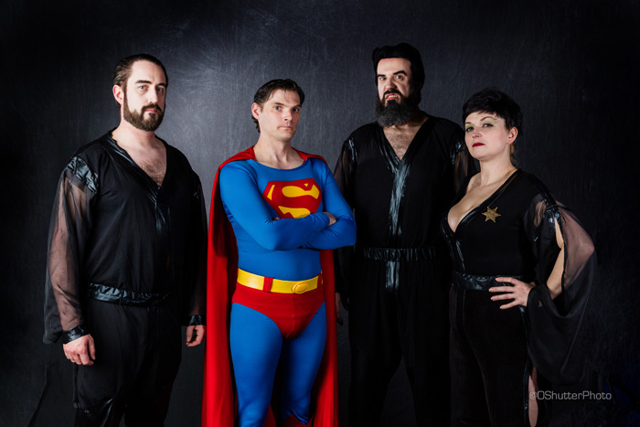Kryptonians Group Cosplay