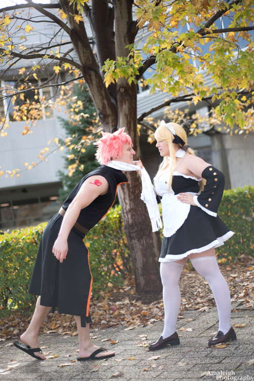 Lucy & Natsu from Fairy Tail Cosplay