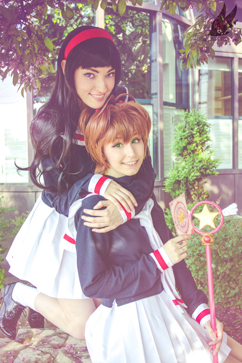 Sakura & Tomoyo from Cardcaptor Sakura Cosplay